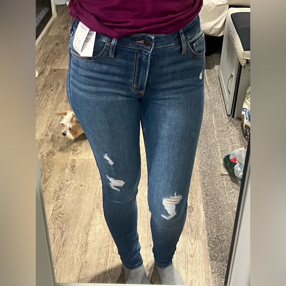 Hollister Women's Skinny Jeans 3R NWT Mid-Rise